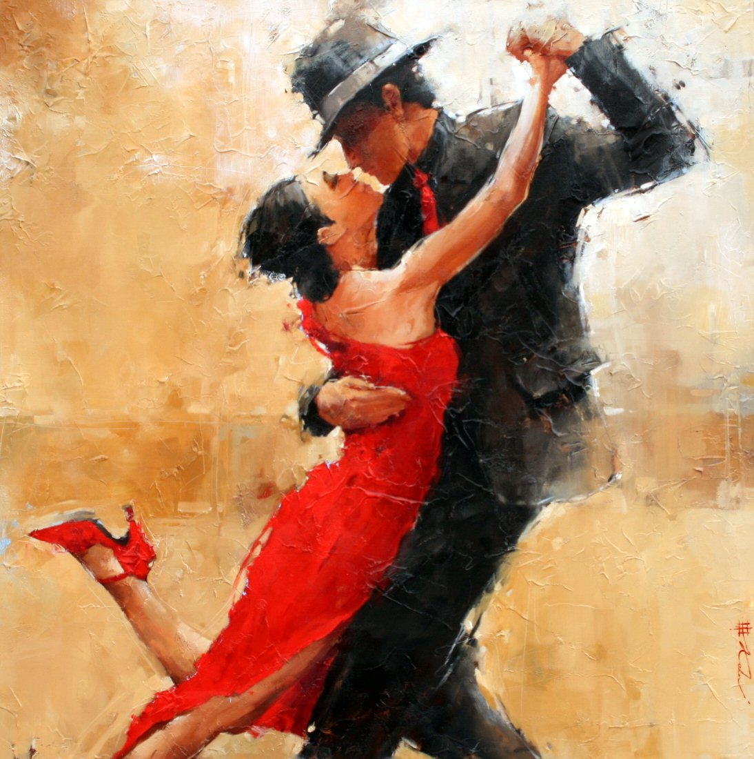 Картины Андре Кона танго